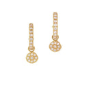 Hoop and Charm Earrings