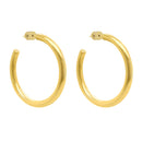Midi Dune Hoop Earrings
