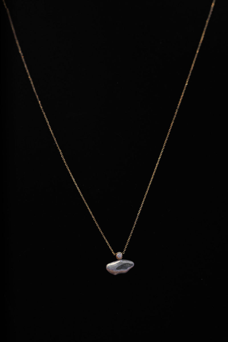 Celeste Lagniappe Pearl Necklace