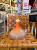 Handmade Glass Carafe - Salmon Color
