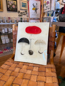 Mushroom Plate - Red