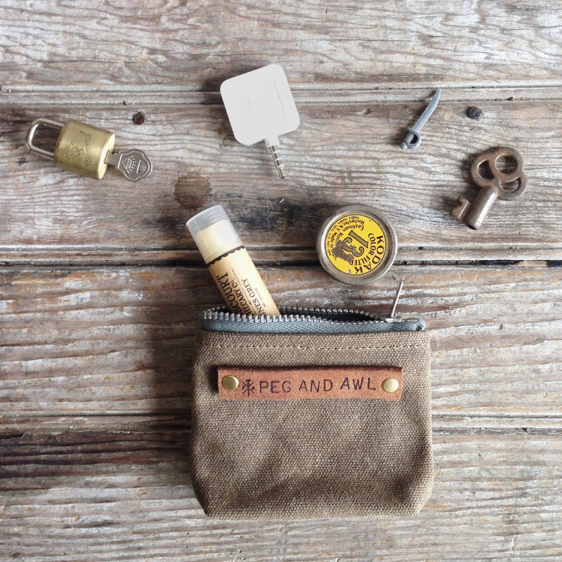 Peg & Awl Peewee Pouch - The Little Green Store and Gallery
