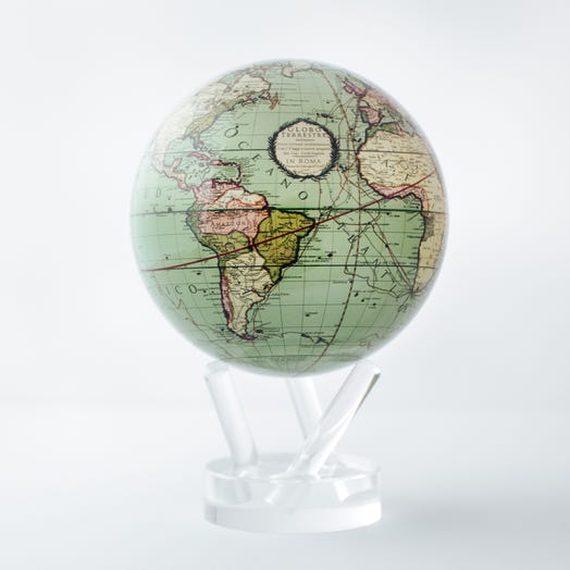 MOVA Antique Green Terrestrial Globe