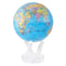 MOVA Political Map Blue Globe